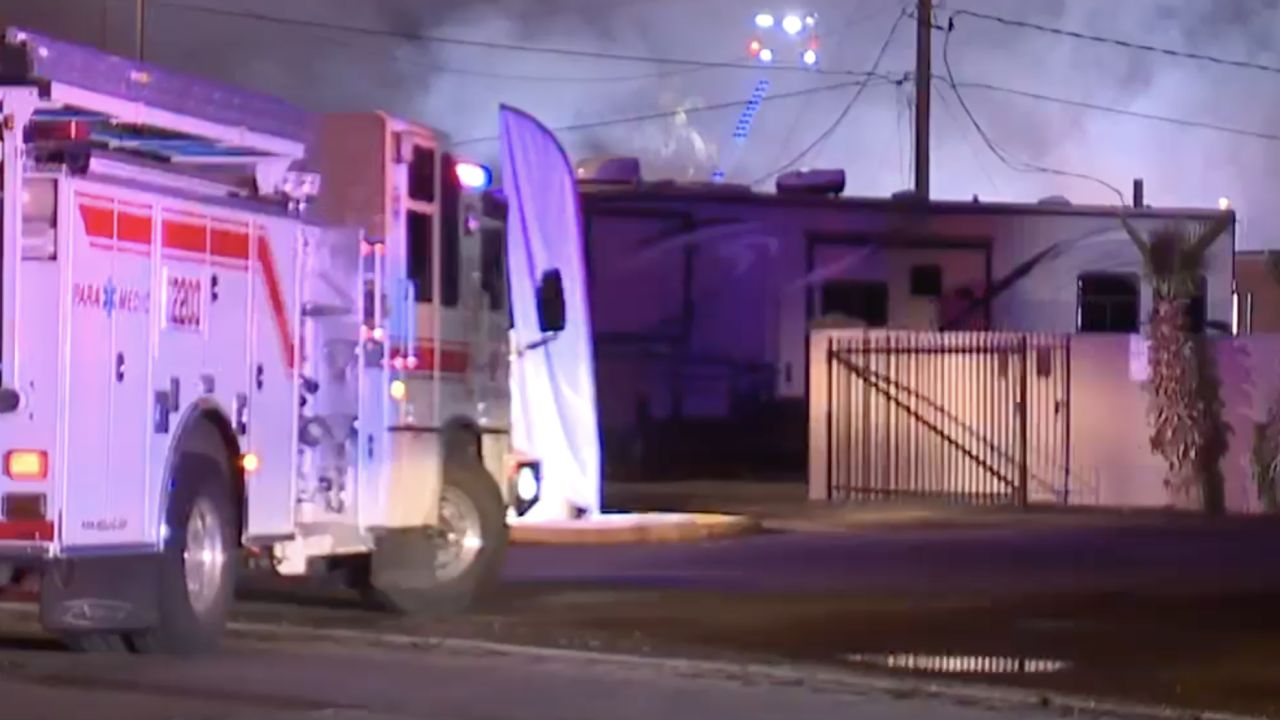 Mesa mobile home fire