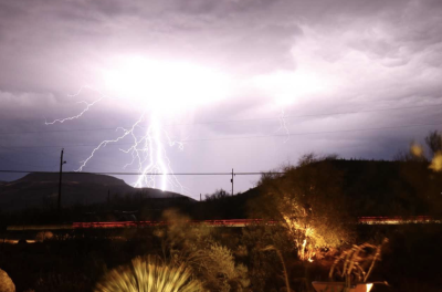 Monsoon lightning - 8-28-19