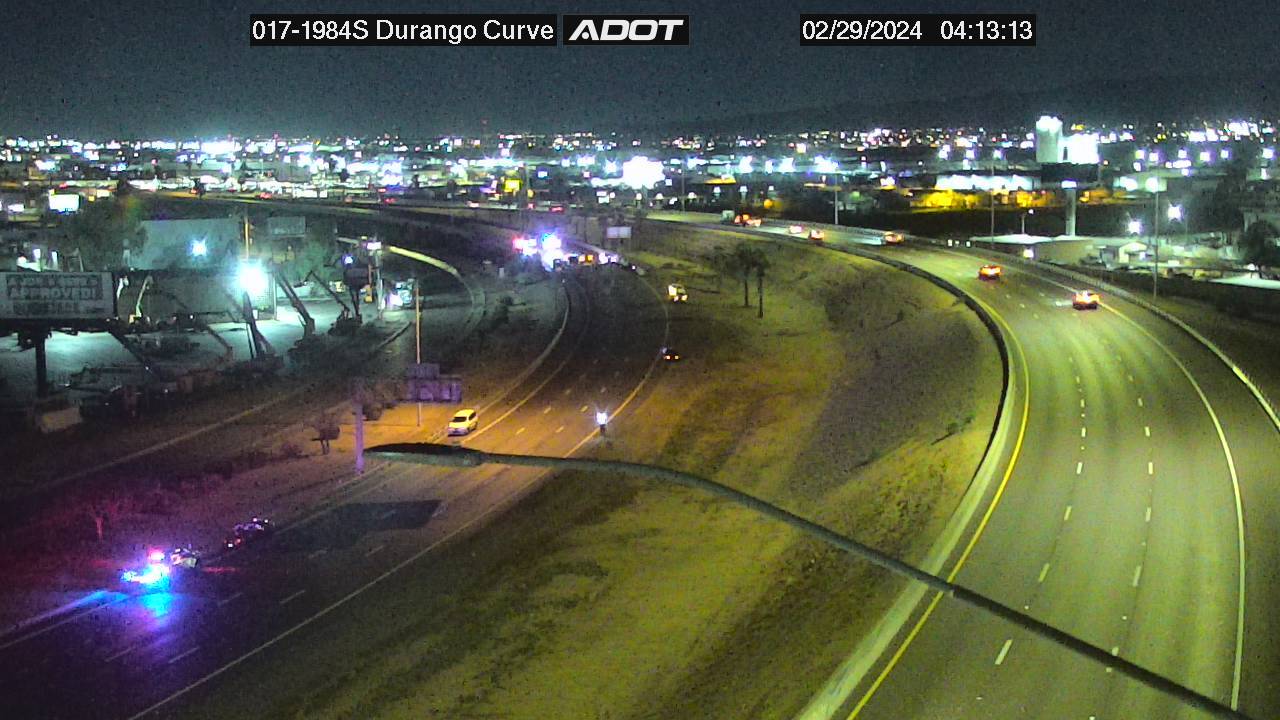 I-17 pedestrian crash durango curve