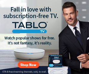 Record and watch live TV, subscription-free with Tablo